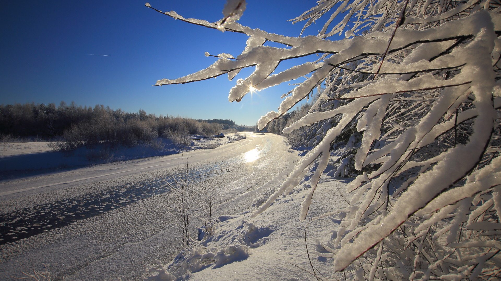 Керженец, правый берег. 11.12.2021