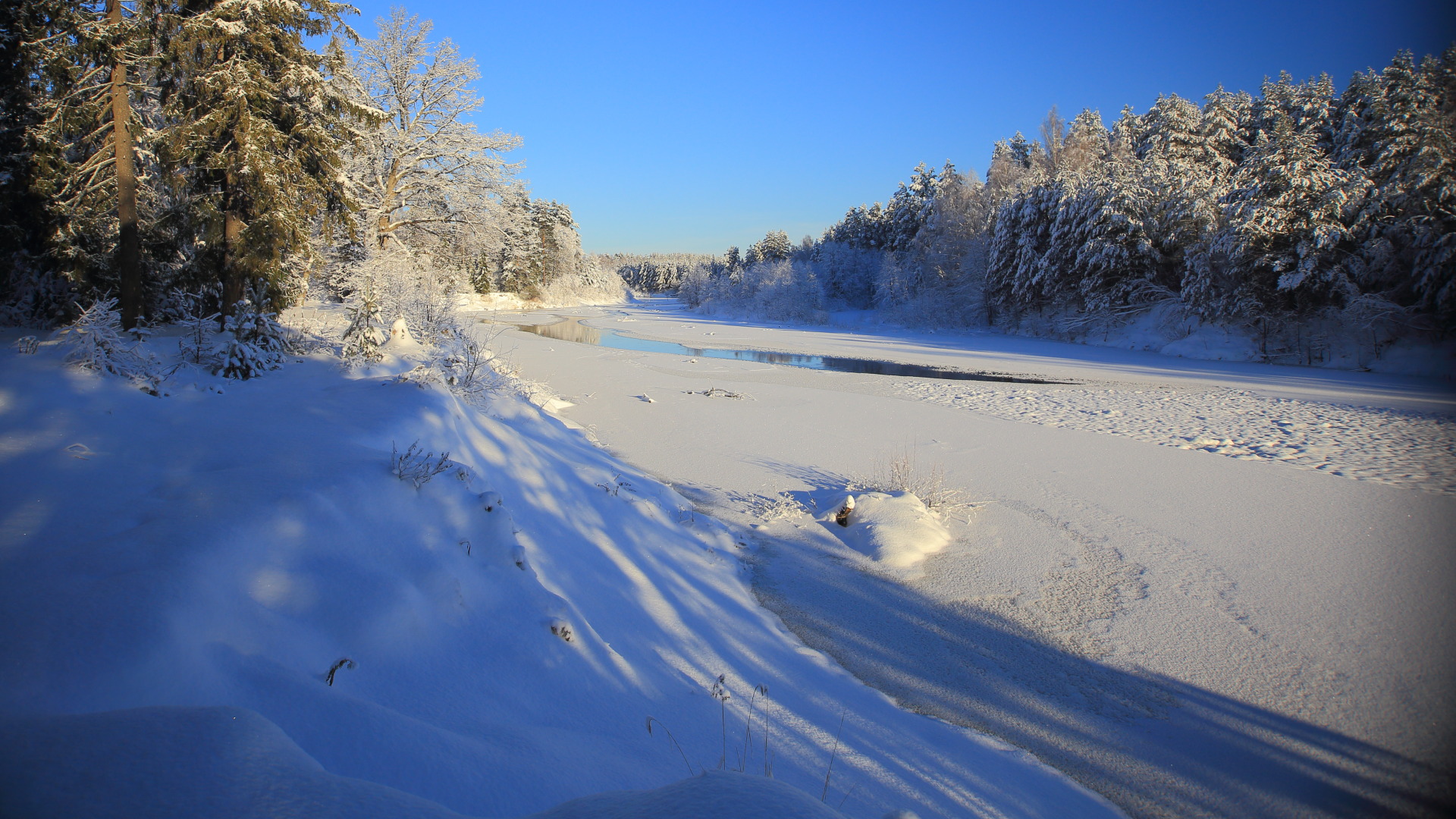 Керженец, правый берег. 11.12.2021